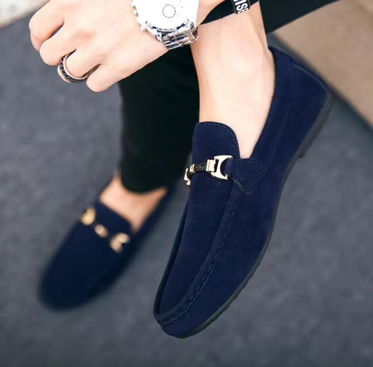 Mens elegant slip-on loafers